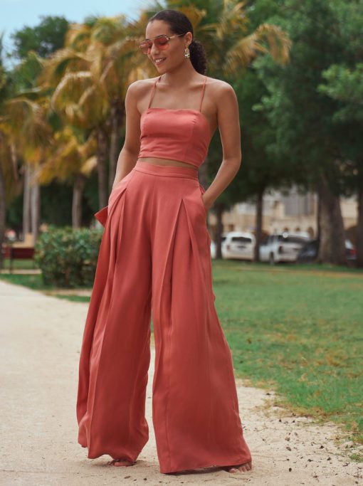 Kali Pleated Pants - Image 2